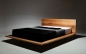 Preview: orig. MOOD Designerbett modern aus Holz 200x200